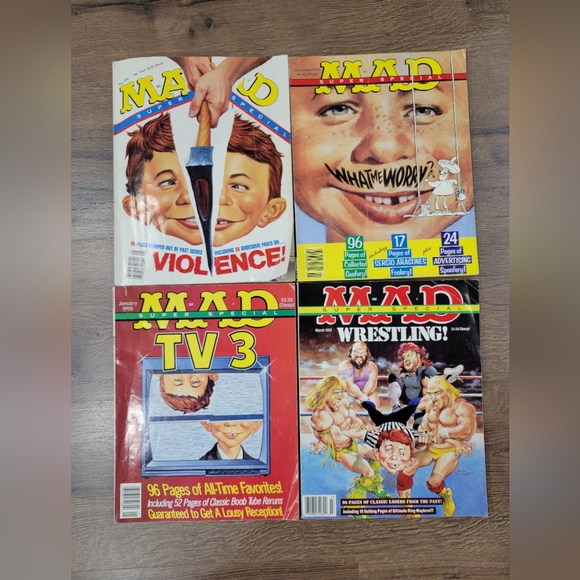 MAD Magazines (Early 90s) - Picture 1 of 10